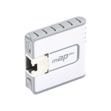 (mAP lite) Mini Access Point 1 Puerto Fast Ethernet, Wi-Fi 2.4GHz 802.11b/g/n
