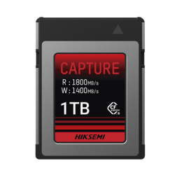 Memoria CFexpress tipo B / Clase 10 de 1 TB / Especializada para Cámaras de Fotografía y Video / 1800 MB/s Lectura / 1600 MB/s