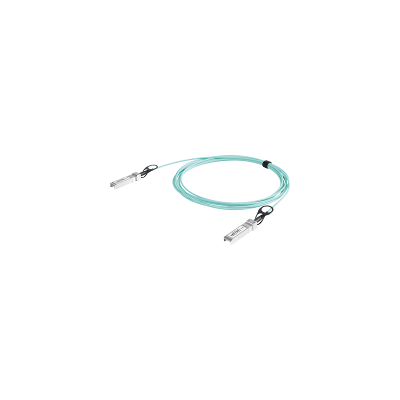Cable AOC SFP+ de 1&10 Gbps a 1&10 Gbps / Cable de fibra óptica Activo / Longitud: 20 metros