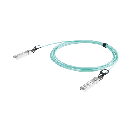 Cable AOC SFP+ de 1&10 Gbps a 1&10 Gbps / Cable de fibra óptica Activo / Longitud: 20 metros