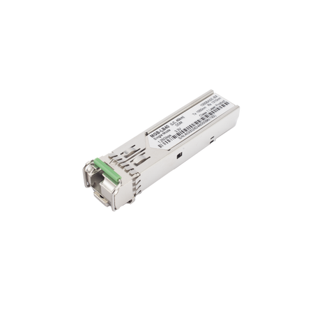 Transceptor mini-Gbic SFP 1G LC TX:1550nm RX:1310 para fibra Mono Modo 40 Km WDM, Requiere MGB-LA40