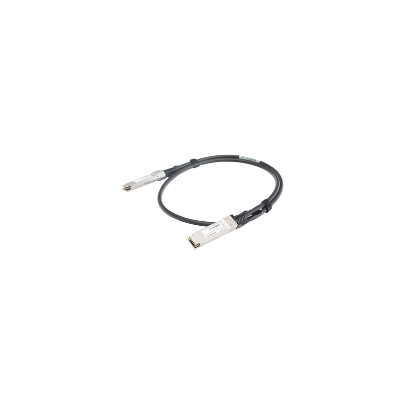 Cable DAC QSFP+ de 40 Gbps a 40 Gbps / Passive Direct Attach Copper Twinax Cable / Longitud: 1 metros
