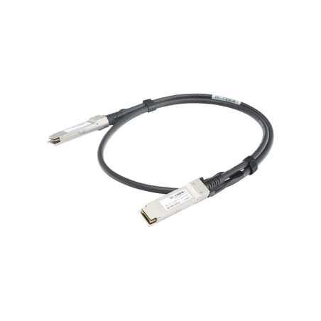 Cable DAC QSFP+ de 40 Gbps a 40 Gbps / Passive Direct Attach Copper Twinax Cable / Longitud: 1 metros