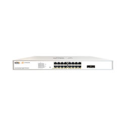 Switch Administrable PoE / 16 puertos PoE af/at Gigabit / 2 x SFP Gigabit / Administración Cloud Gratuita / Presupuesto 240 W