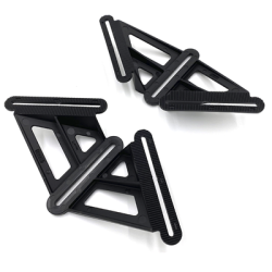 Bracket para Montaje de Caja de Empalme a Raqueta LP-CSS (El Bracket se conforma de 2 piezas)