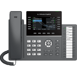 TELÉFONO IP PROFESIONAL DE 12 LÍNEAS / 24 TECLAS DE EXTENSIÓN PROGRAMABLES / WI-FI 6 / POE INTEGRADO / PANTALLA LCD 4.3 PULGA