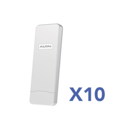 Kit WiFi para Comunidades (10 AP) / Solución WISP Lista para Despliegue / Cobertura hasta 800 m / Administración en Nube Gratu