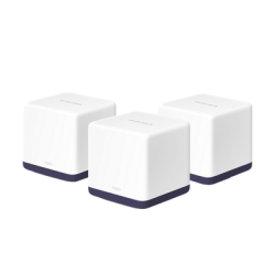KIT de Sistema Inalámbrico H50G Mesh / Doble banda 2.4GHz y 5GHz AC 1900Mbps / 3 Puertos 10/100/1000 Mbps / Control vía App / 