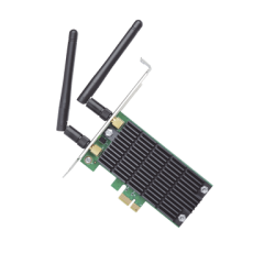 Adaptador PCI inalámbrico doble banda AC 1200 Mbps / Antena de alta ganancia / Tecnología MU-MUMO 2X2 / Soporte de perfil bajo