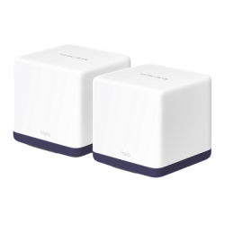 KIT de Sistema Inalámbrico H50G Mesh / Doble banda 2.4GHz y 5GHz AC 1900Mbps / 3 Puertos 10/100/1000 Mbps / Control vía App / 