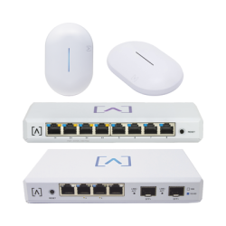 Starter KIT Alta Labs: Incluye 1 Router (Route10) / 1 Switch PoE (S8-POE) / 1 Puntos de Acceso WiFi 6 AP6 / 1 Punto de Acceso AP