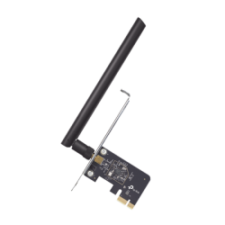 Adaptador PCI inalámbrico doble banda AC 600 Mbps / Antena de alta ganancia / Tecnología MU-MUMO / Seguridad WPA3 / Soporte de