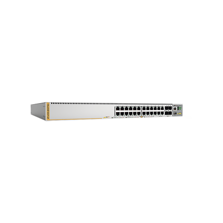 Switch PoE+ Stackeable Capa 3, 20 puertos 10/100/1000 Mbps + 4 x 100M/1G/2.5/5G-T + 4 puertos SFP+ 10 G, hasta 740 W, fuente red
