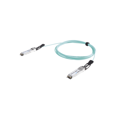 Cable AOC QSFP+ de 40 Gbps a 40 Gbps / Cable de fibra óptica Activo / Longitud: 30 metros