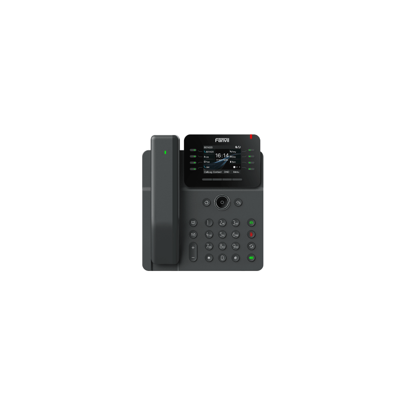 Teléfono IP / Handset Inalámbrico Bluetooth / 12 Líneas SIP / Pantalla IPS Táctil 2.8" HD / Conferencia 6 Vías / Puertos Gi