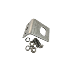 Kit Adaptador Brida a Mamparo / Conector Tipo N / Acero Inoxidable / Para Protectores Coaxiales