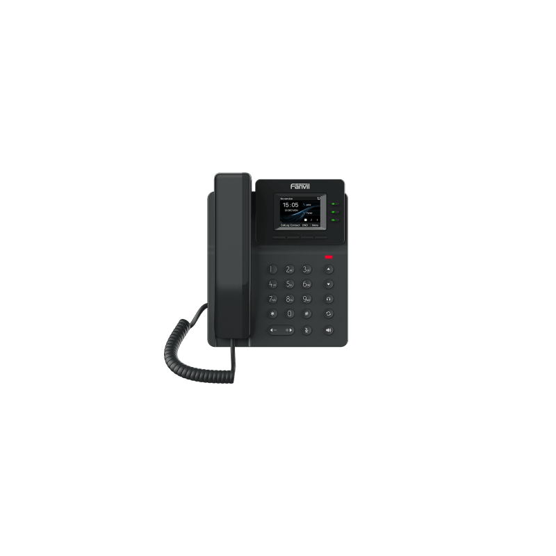 TELEFONO IP WI-FI PANTALLA A COLO 2.4 , 4 LINEAS SIP, CONFERENCIA 6 VIAS