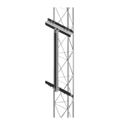 Mástil Robusto de 1 metro para Instalación en torre de tramo STZ30G, STZ35G y STZ45G (Galvanizado por Inmersión en Caliente).