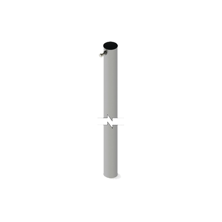 Sección 1 de Mástil Ligero Telescópico, 3 metros altura, 1-3/4" de Diámetro.