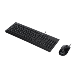 KIt de Teclado y Mouse Cableado / Diseño Elegante y Silencioso (No Requiere Drivers)