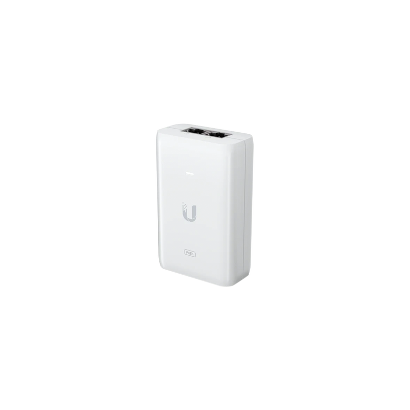 Adaptador PoE Ubiquiti (48 VDC, 0.65A) puerto Gigabit, ideal para equipos UniFi