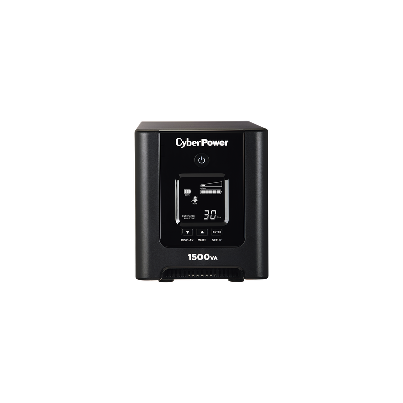 UPS de 1500 VA/1050 W, Topología Línea Interactiva, Entrada 120 Vca NEMA 5-15P, Onda Senoidal Pura, Tipo Mini Torre, Con 8 Tom