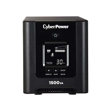 UPS de 1500 VA/1050 W, Topología Línea Interactiva, Entrada 120 Vca NEMA 5-15P, Onda Senoidal Pura, Tipo Mini Torre, Con 8 Tom