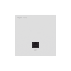 Punto de Acceso Mesh Wi-Fi 6 para interior en pared, hasta 512 usuarios ideal para Hotelería, discreto incrustado en pared.