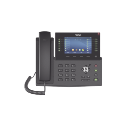 Teléfono IP empresarial para 20 lineas SIP, Bluetooth integrado para diademas, PoE y hasta 60 botones DSS con doble puerto Giga