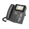 Teléfono IP empresarial para 20 líneas SIP, Voz HD, 3 Pantallas LCD a Color, 12 teclas BLF, PoE