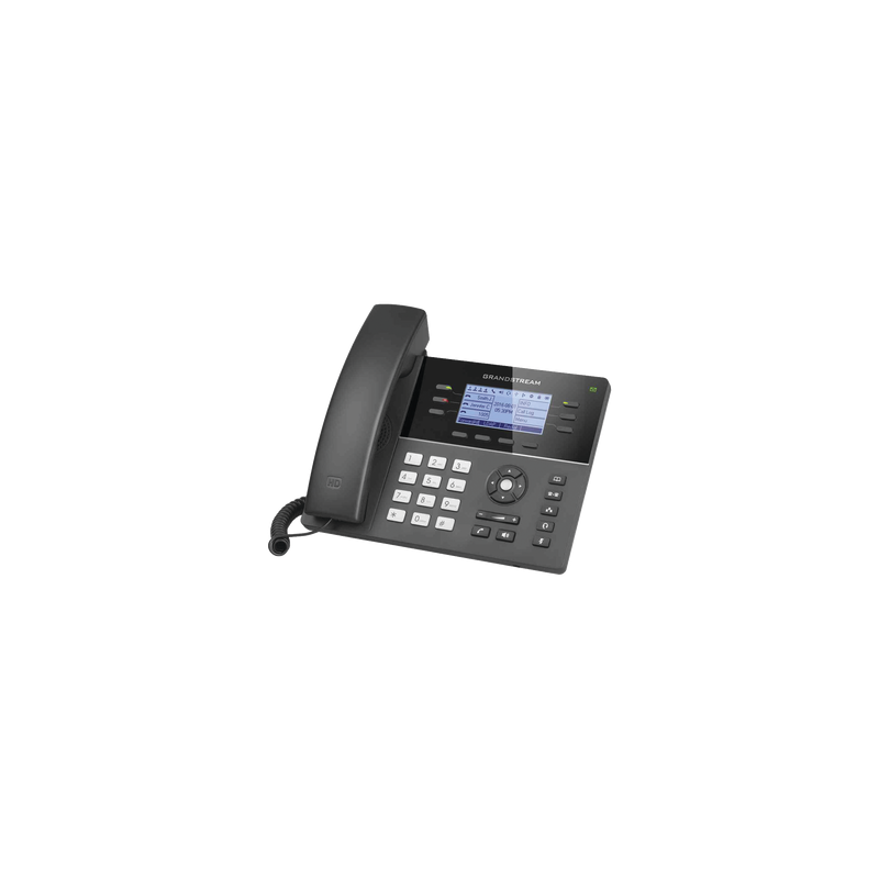 Teléfono IP WiFi Gama media de 6 Líneas con 4 teclas de función, 24 teclas de extensión BLF digital y conferencia de 5 vías