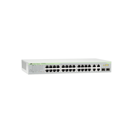 Switch WebSmart de 24 puertos 10/100 Mbps + 2 puertos 10/100/1000 Mbps + 2 SFP Gigabit Combo