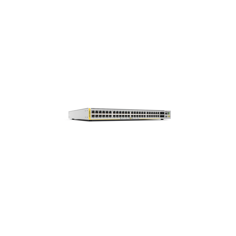 Switch PoE+ Stackeable Capa 3, 48 puertos 10/100/1000 Mbps + 4 puertos SFP+ 10 G, 370 W, fuente redundante