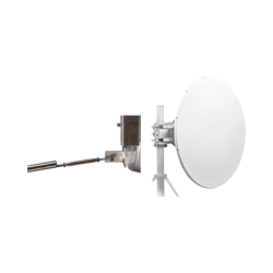 Antena direccional de Alto Rendimiento, 4 ft, Frecuencia de (4.9 a 6.1 GHz), Alto Aislamiento al Ruido, Ganancia de 35 dBi, Sopo