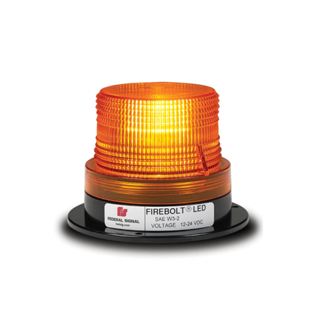 Estrobo ámbar FIREBOLT PLUS de tecnología LED, 12-72 Vcc
