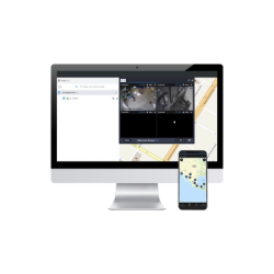Plataforma Avanzada para Rastreo GPS, Telemática Vehicular / (Licencia por un año para un localizador GPS, Activación por cod