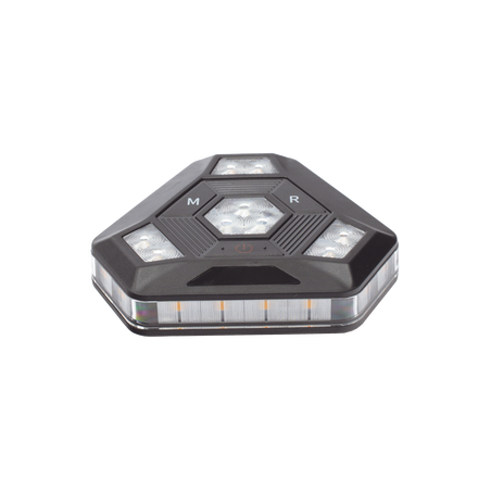 Luz Auxiliar Ámbar Ultra Brillante Para Automóviles, Motocicletas y Bicicletas Con Montaje Magnético