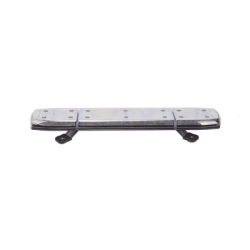 Mini Barra de 24 Pulgadas, 144 Led, Con Montaje Magnético y Luces Ultra Brillantes, Dual Color Ámbar/Claro, Ideal para Segurid