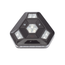 Luz Auxiliar Rojo/Azul Ultra Brillante Para Automóviles, Motocicletas y Bicicletas Con Montaje Magnético