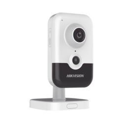 Cubo IP 4 Megapixel / Serie PRO / Lente 2.8 mm / 10 mts IR EXIR / PoE / Sensor PIR / H.265+ / Interior / Audio de Dos Vías / Po