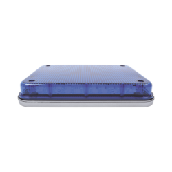 Luz de advertencia de 9x7", Color Azul, Ideal para Ambulancias