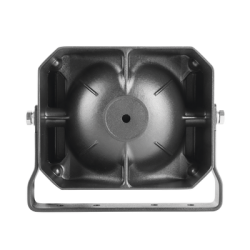 Bocina Compacta de uso rudo, 100 Watts de Potencia, Ideal para vehículos de encubierto, 8 Ohms de Impedancia