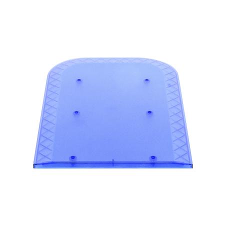Domo lateral de reemplazo para barra de luces X67A, color azul