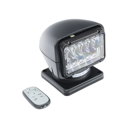 Faro Buscador, 7040 lúmenes, Color Negro, Uso Rudo, Multifuncional, Luz Clara