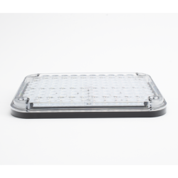 Luz de Advertencia de 9X7", Color Claro, Ideal para Ambulancias