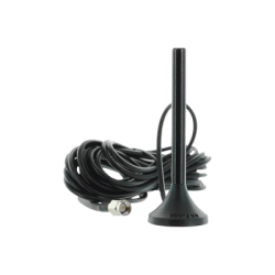 Antena Mini de Montaje Magnético, con cable RG174 y conector SMA macho | Rango de Frecuencias 700-960 MHz, 1710-2270 MHz | Gana