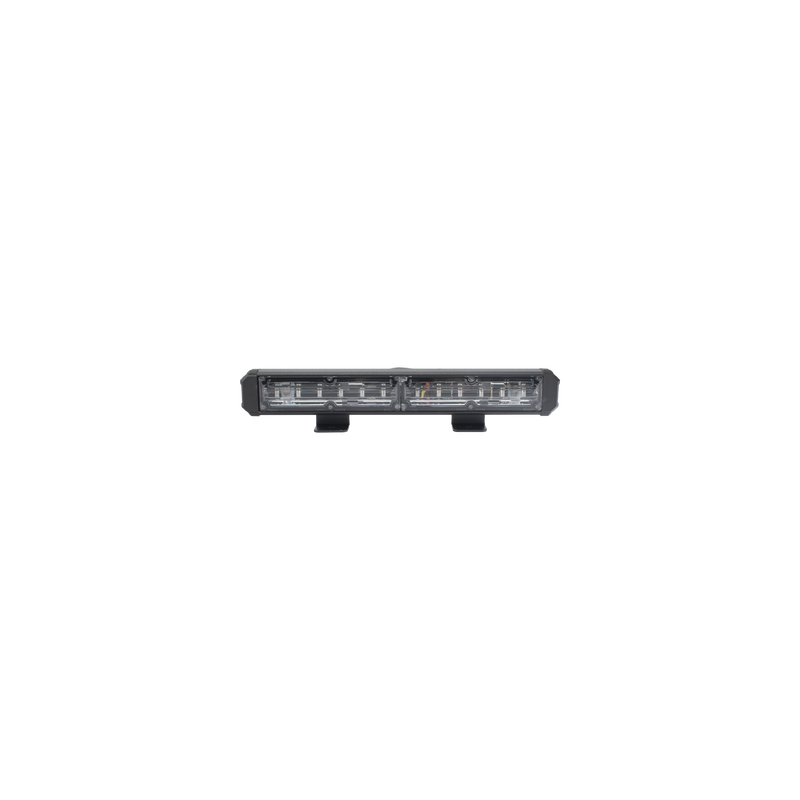 Barra de Luz de Advertencia, 2 Módulos de 6 LED, 11 Pulgadas Rojo