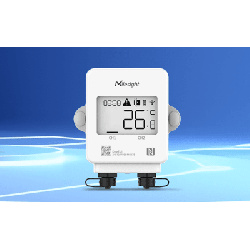 DISPLAY LORAWAN PARA SENSOR DE TEMPERATURA Y SENSOR MAGNETICO PARA USO EN CUARTOS FRIOS