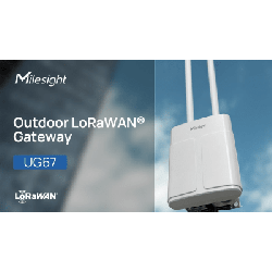 Gateway LoRaWAN para exterior, de largo alcance, con modulo SIM