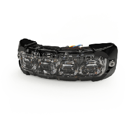 Luz perimetral , 8 LED Ultra Brillantes, Dual Color Azul / Claro